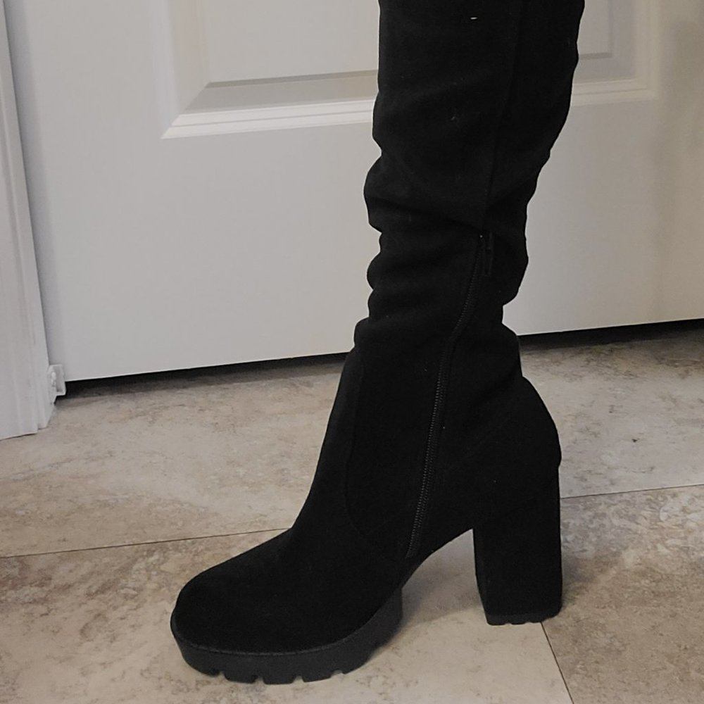 Knee high boots